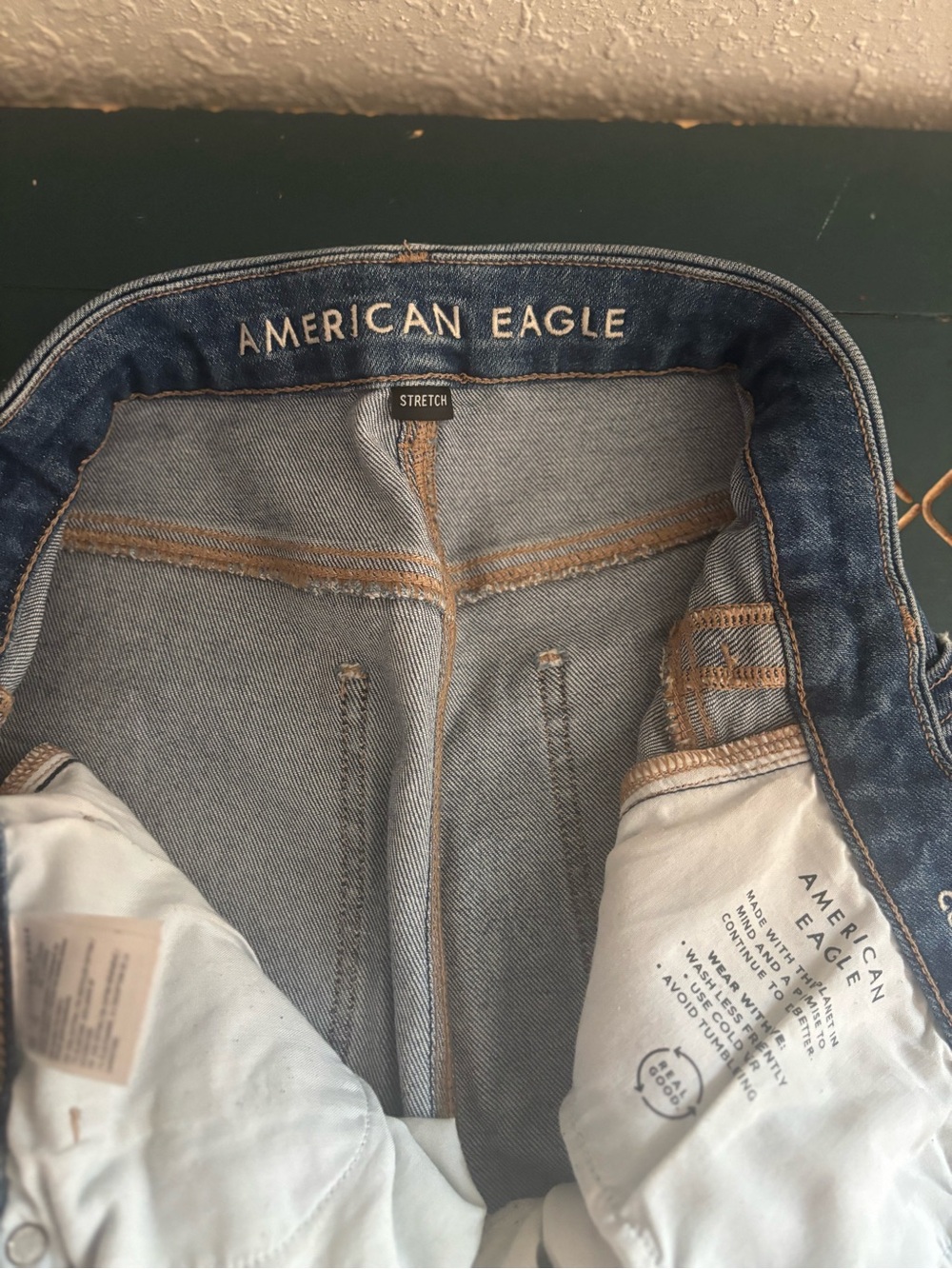 American Eagle Outfitters Women’s Blue Stretch Jeans